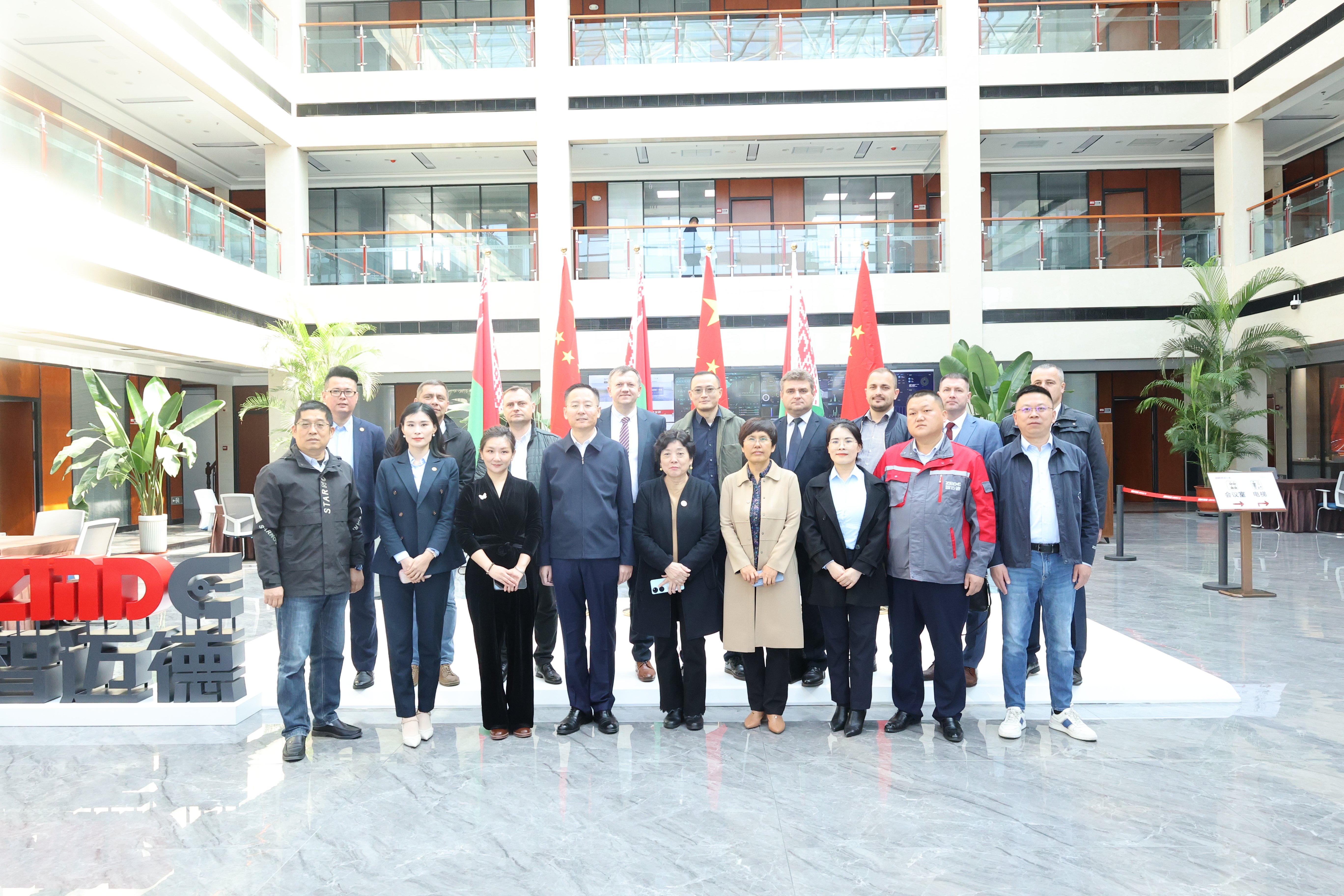 白俄羅斯考察團到智邁德合作洽談