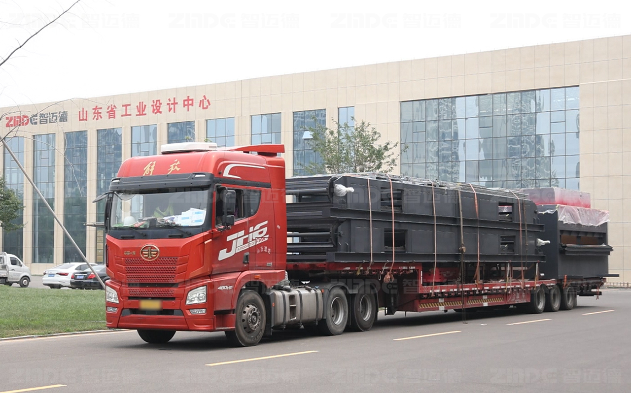 裝車發(fā)貨，智邁德雅涂輥道式噴涂生產(chǎn)線助力客戶智能化生產(chǎn)