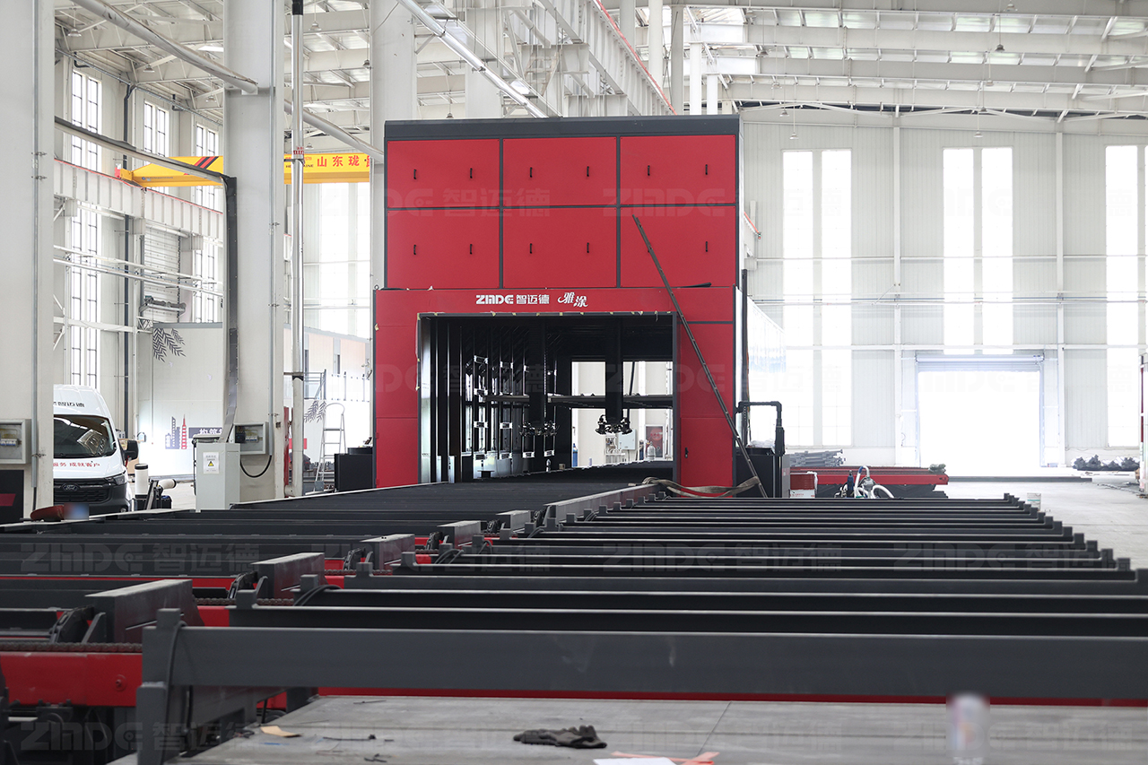 省時提質又環保，智邁德打造鋼結構智能噴涂新標桿