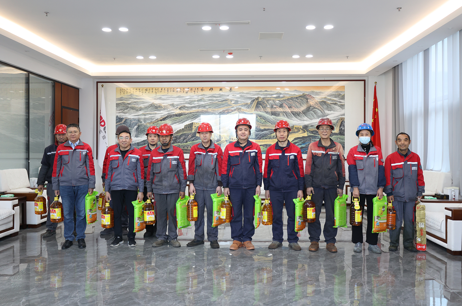 情暖金秋，愛在重陽，智邁德開展重陽敬老活動